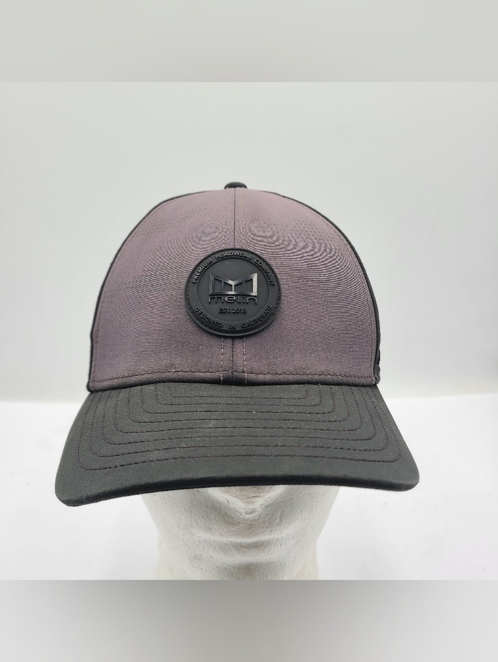 B55 Melin A-Game Hydro Hat Charcoal Cap Performance Snapback Adjustable